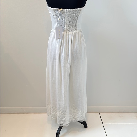 Wayf White Strapless Sundress - Picture 4 of 7